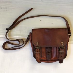 Leather Purse with Adjustable Strap